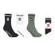 CHAUSSETTES QUIKSILVER ASSORTIMENT HOMME LOT 3 PAIRES