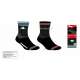 CHAUSSETTES TENNIS NOIR KAPPA FEMME LOT 2 PAIRES