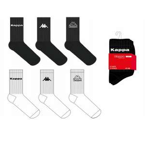CHAUSSETTES TENNIS ASSORTIMENT KAPPA HOMME LOT 3 PAIRES