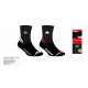CHAUSSETTES TENNIS NOIR KAPPA HOMME LOT 2 PAIRES