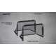 BUTS DE FOOTBALL ACIER 90 X 60 X 60 CM - LOT DE 2