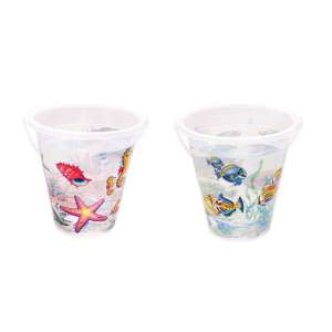 SEAU VIDE TRANSPARENT 22 CM