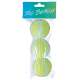 SACHET 3 BALLES DE TENNIS