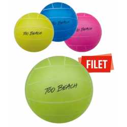 BALLON VOLLEY TRANSLUCIDE DÉGONFLÉ 21.6 CM