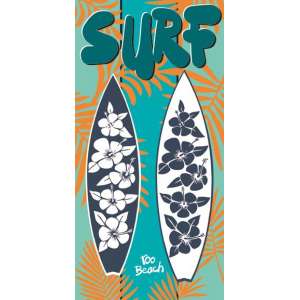 SERVIETTE DE PLAGE MICROFIBRE 70 X 140 CM