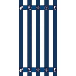 SERVIETTE DE PLAGE MICROFIBRE RAYE