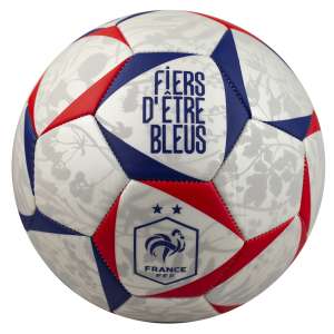 BALLON FOOTBALL FFF JERSEY FLORAL TRICOLORE T5