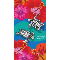 SERVIETTE DE PLAGE VELOURS 75 X 150 CM