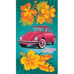 SERVIETTE DE PLAGE VELOURS 100 X 175 CM