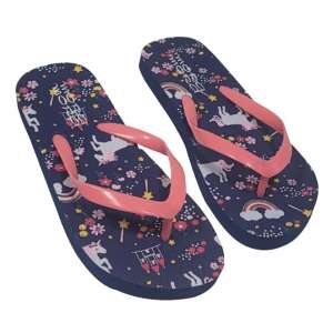 TONGS FILLE LICORNE 28/34