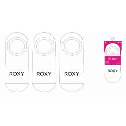 SOCQUETTES INVISIBLES BLANC ROXY FEMME LOT 3 PAIRES