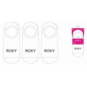 SOCQUETTES INVISIBLES BLANC ROXY FEMME LOT 3 PAIRES