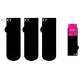 SOCQUETTES 2/3 NOIR ROXY FEMME LOT 3 PAIRES