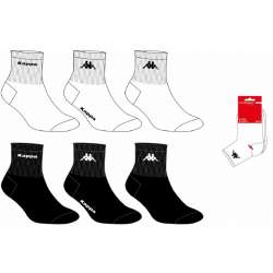 SOCQUETTES 2/3 ASSORTIMENT KAPPA HOMME LOT 3 PAIRES