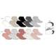 SOCQUETTES FEMME COULEUR LOT DE 10 PAIRES