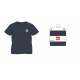 T-SHIRT COL ROND MARINE QUIKSILVER HOMME LOT DE 2