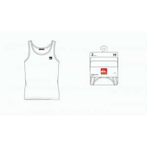 DEBARDEUR BLANC QUIKSILVER HOMME LOT DE 2