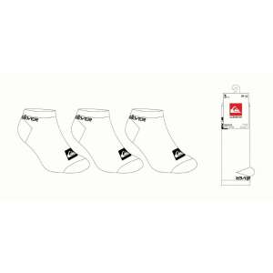 SOCQUETTES BLANCHES QUIKSILVER HOMME LOT 3 PAIRES