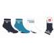 SOCQUETTES 2/3 MOTIFS QUIKSILVER HOMME LOT DE 3 PAIRES