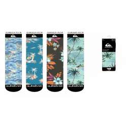 CHAUSSETTES MOTIFS QUIKSILVER HOMME  X 1 PAIRE