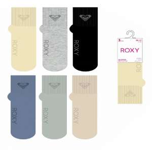 SOCQUETTES 2/3 ROXY FEMME LOT DE 3 PAIRES