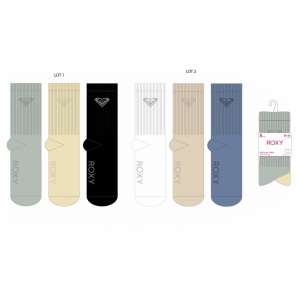 CHAUSSETTES TENNIS ROXY FEMME LOT DE 3 PAIRES