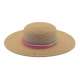 CHAPEAU PAILLE PAPIER CAPELINE FEMME
