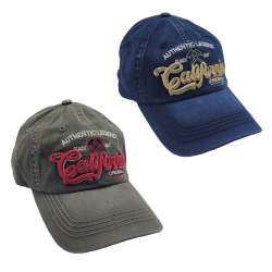 CASQUETTE TOILE BRODEE HOMME