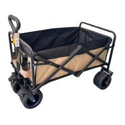 CHARIOT DE PLAGE PLIABLE 4 ROUES