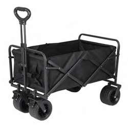 CHARIOT DE PLAGE / CAMPING PLIABLE 4 ROUES