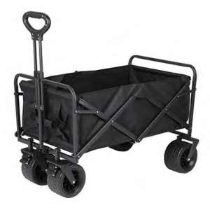 CHARIOT DE PLAGE / CAMPING PLIABLE 4 ROUES