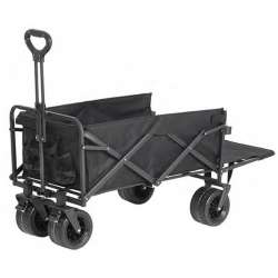 CHARIOT DE PLAGE / CAMPING PLIABLE 4 ROUES