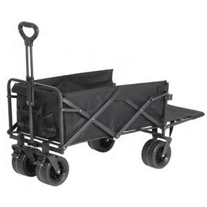 CHARIOT DE PLAGE / CAMPING PLIABLE 4 ROUES