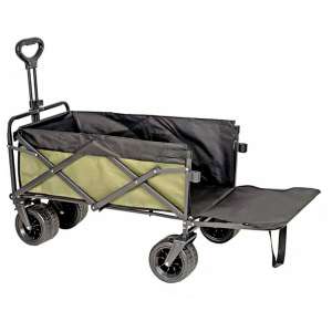CHARIOT DE PLAGE / CAMPING PLIABLE 4 ROUES