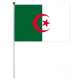 DRAPEAU ALGERIE AVEC BAGUETTE 30 X 45 CM