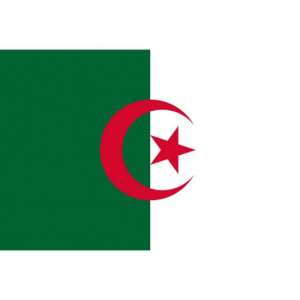 DRAPEAU ALGERIE 90 X 150 CM