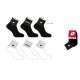 SOCQUETTES 2/3 ASS LOTTO FEMME LOT 3 PAIRES