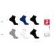 SOCQUETTES 2/3 ASS LOTTO HOMME LOT 3 PAIRES