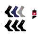 CHAUSSETTES ASS LOTTO HOMME LOT 3 PAIRES