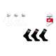 CHAUSSETTES TENNIS ASS LOTTO HOMME LOT 3 PAIRES