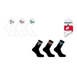CHAUSSETTES TENNIS ASS LOTTO HOMME LOT 3 PAIRES