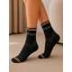 CHAUSSETTES TENNIS NOIR KAPPA FEMME LOT 2 PAIRES