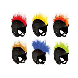 DECORATION CASQUE VELCRO PUNK