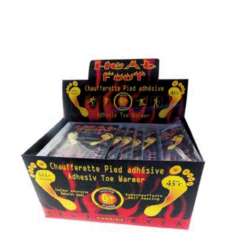 CHAUFFERETTES PIEDS ADHESIVES