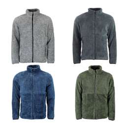 BLOUSON POLAIRE CORAL SHERPA HOMME