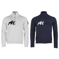 PULL COL ROULÉ MONTANT DEMI-ZIP HOMME