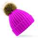 BONNET EPAIS POMPON ADULTE