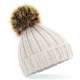 BONNET EPAIS POMPON ADULTE