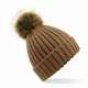 BONNET EPAIS POMPON ADULTE