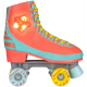 ROLLERS QUAD RETRO ENFANT-FEMME A LED